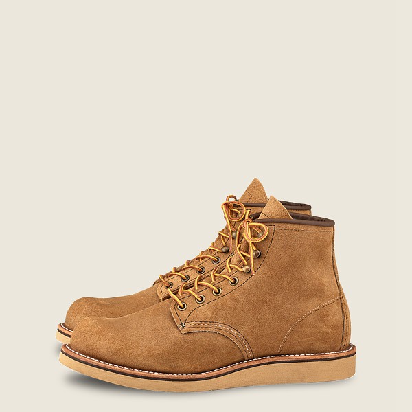 Red Wing Heritage Bot Erkek - Rover - 6-Inch Muleskinner Deri - Turuncu - 30CFXRZMY